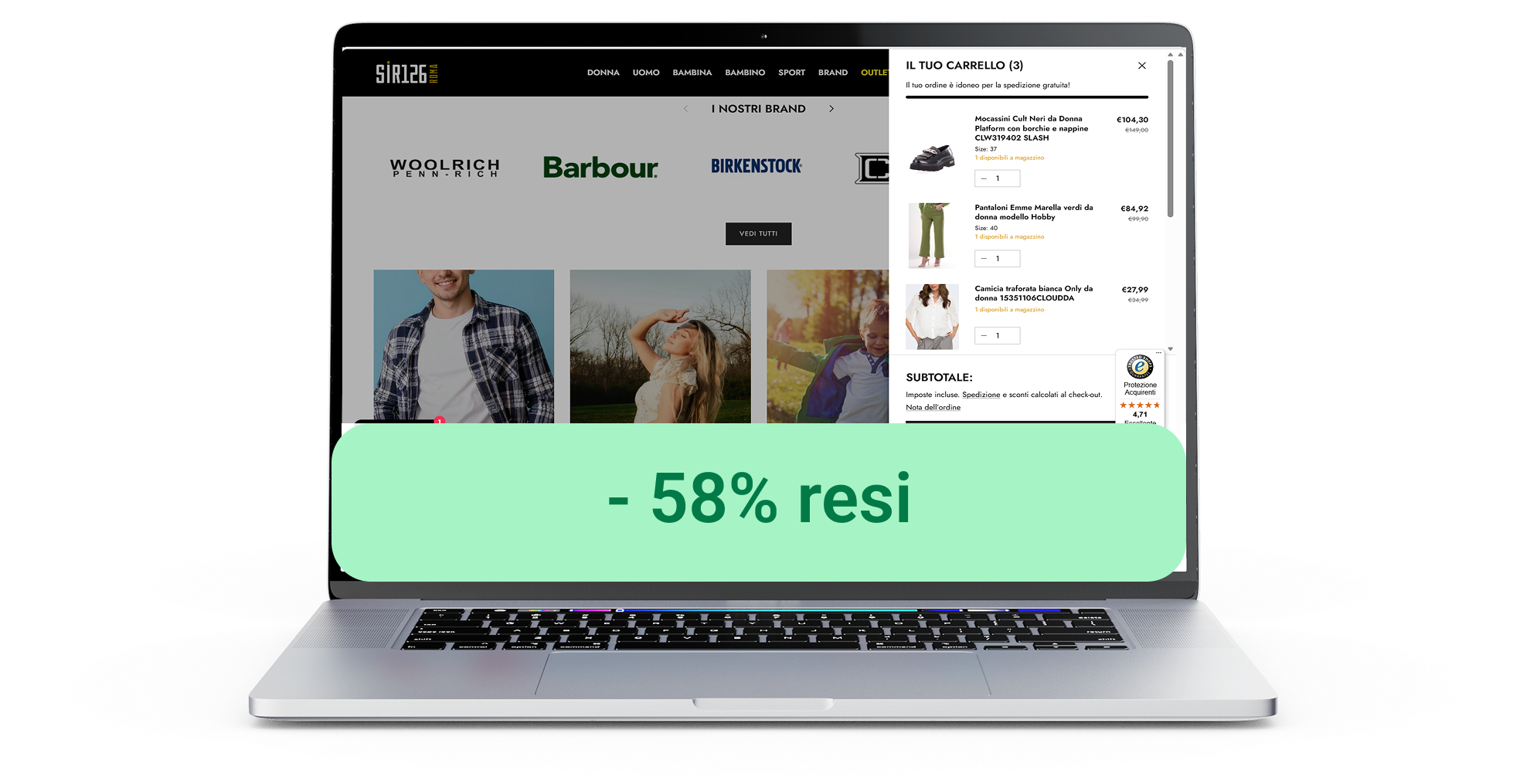 Sir126 risultati caso successo Trusted Shops