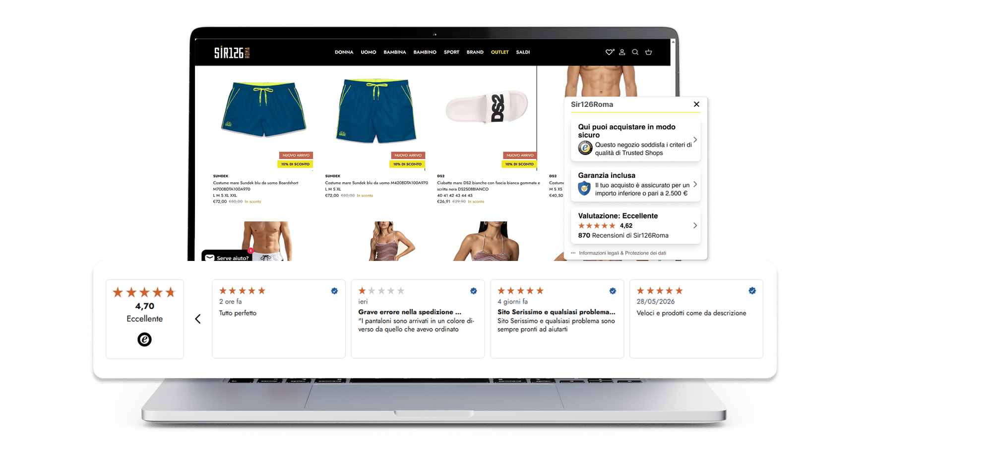 Sir126 soluzioni caso di successo Trusted Shops