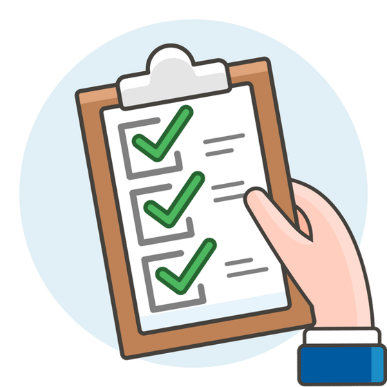 completed task list