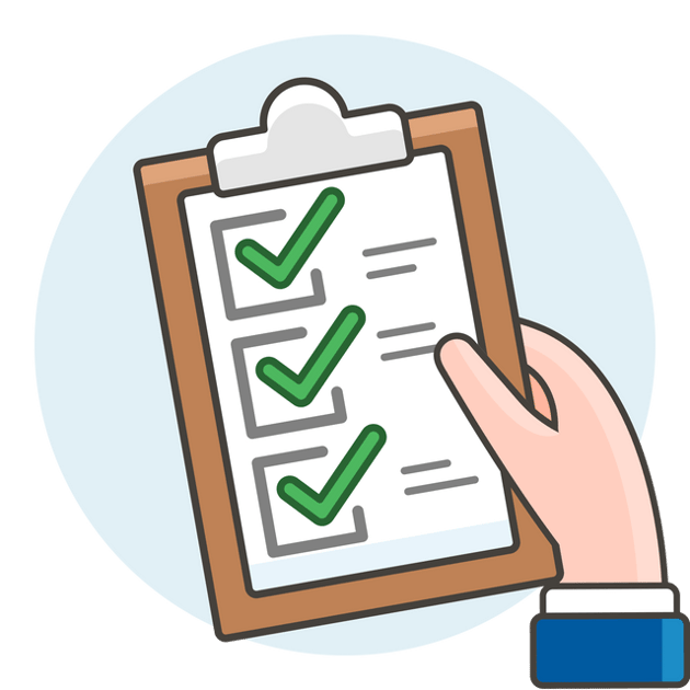 completed task list