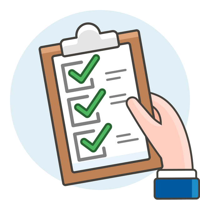 completed task list