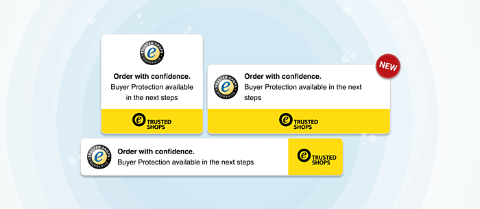 Checkout widget di trusted shops