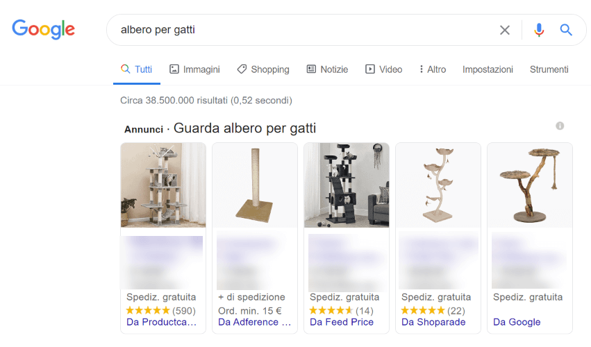 google-shopping-risultati