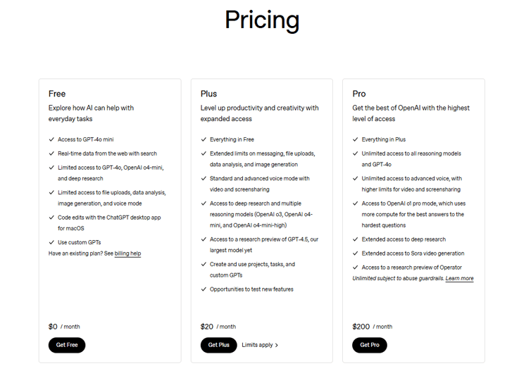 PricingChatGPT-IT