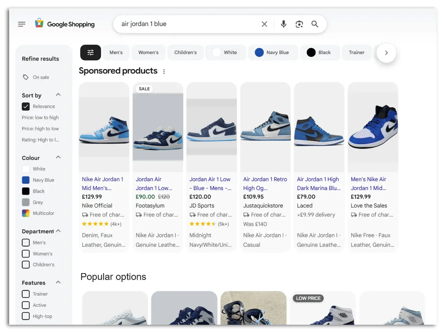 google-shopping-platform