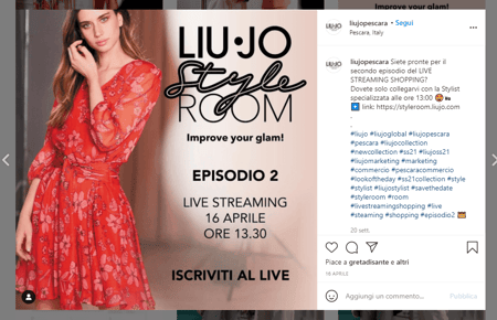 liu-jo-live-streaming-shopping-instagram