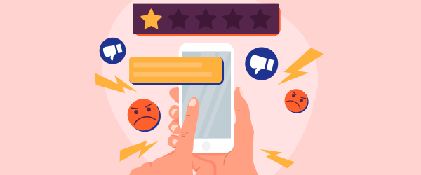 Recensioni negative su Google